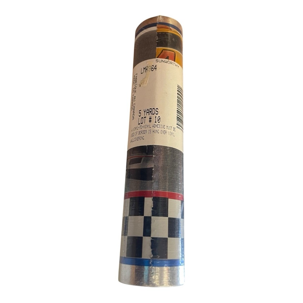 Sunworthy Nascar Style 5 Yards Wallpaper Border